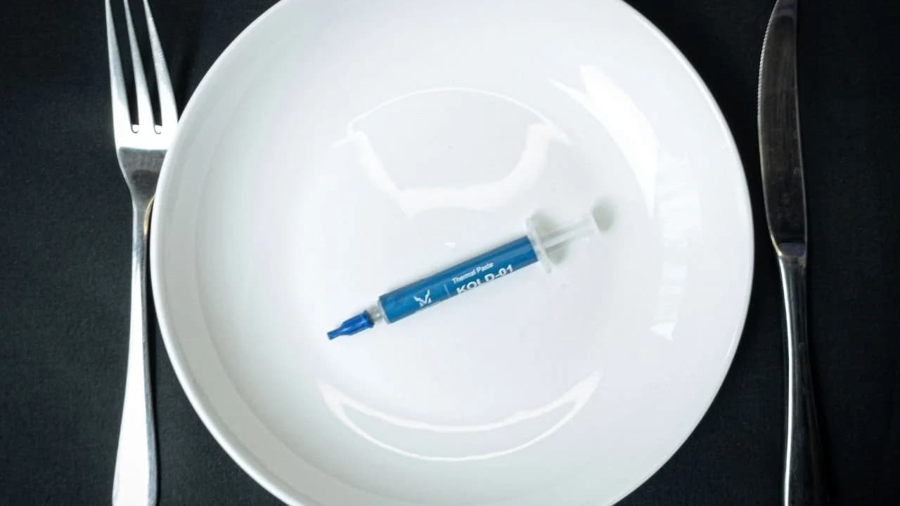 ¿Qué pasa si comes pasta térmica?